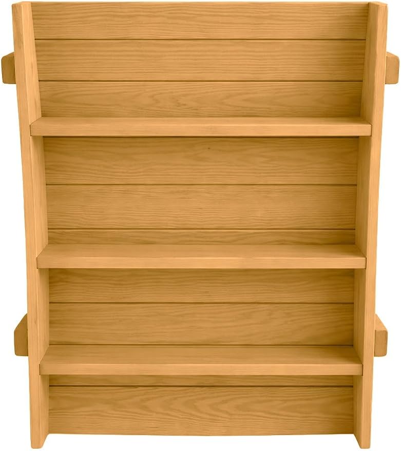 4 FT Oak Amish Made Garden Bridge - Image 4