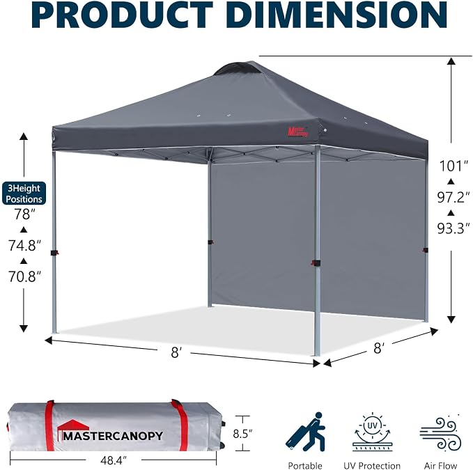 MASTERCANOPY Durable Pop-up Canopy Tent - Image 5