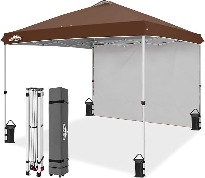 EAGLE PEAK Commercial Canopy 10x10 Pop Up Canopy Tent by EAGLEPEAK