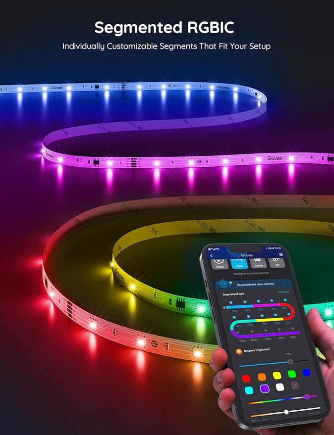 Govee RGBIC LED Strip Lights, Smart LED Lights - Image 6