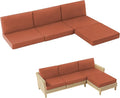 7-Piece Patio Furniture Cushions Set, Replacement Outdoor Cushions by MuaMelop