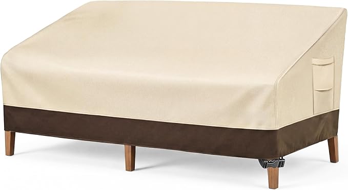 Vailge Heavy Duty Patio Sofa Cover, 100% Waterproof 3-Seater Outdoor Sofa Cover by VAILGE