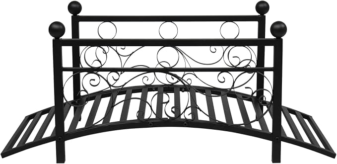 3.3 FT Metal Garden Bridge by Unknown