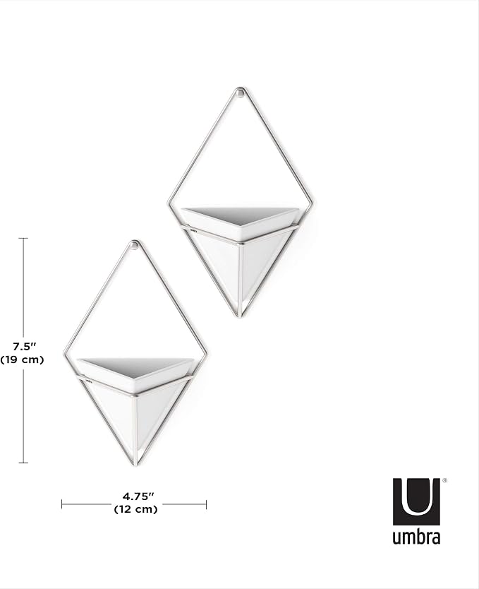 Umbra Trigg Hanging Planter Vase Wall Decor, Faux Plants, and More - Image 3