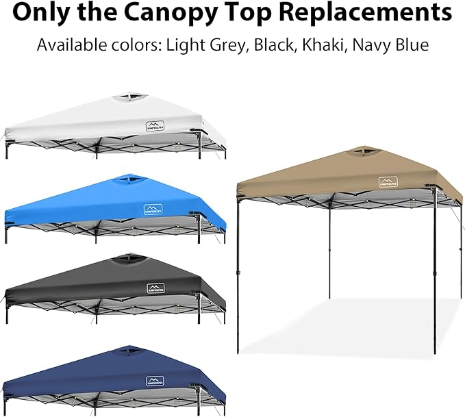 KAMPKEEPER Replacement Top Pop Up Canopy Tent Cover Roof - Image 3