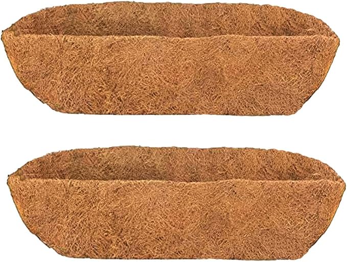 2pcs Trough Coco Liner 24 inch Wall Planter Replaceable Coco Liner by HHTHH