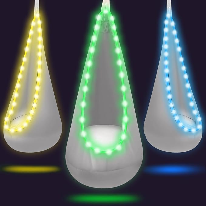 Light Up Swing Chair Hammock Chair Indoor Outdoor by TRAVELBAIC