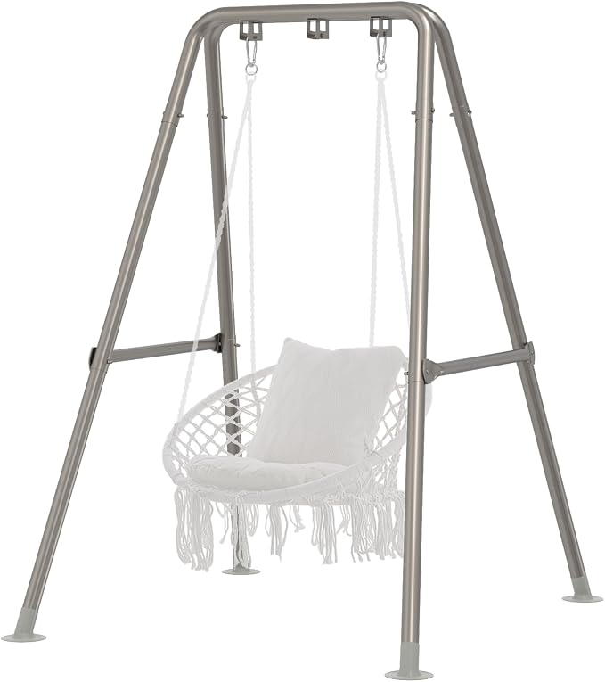 G TALECO GEAR Hammock Chair Stand, Heavy-Duty Steel Hammock Stand, 300LBS by TalecoGear