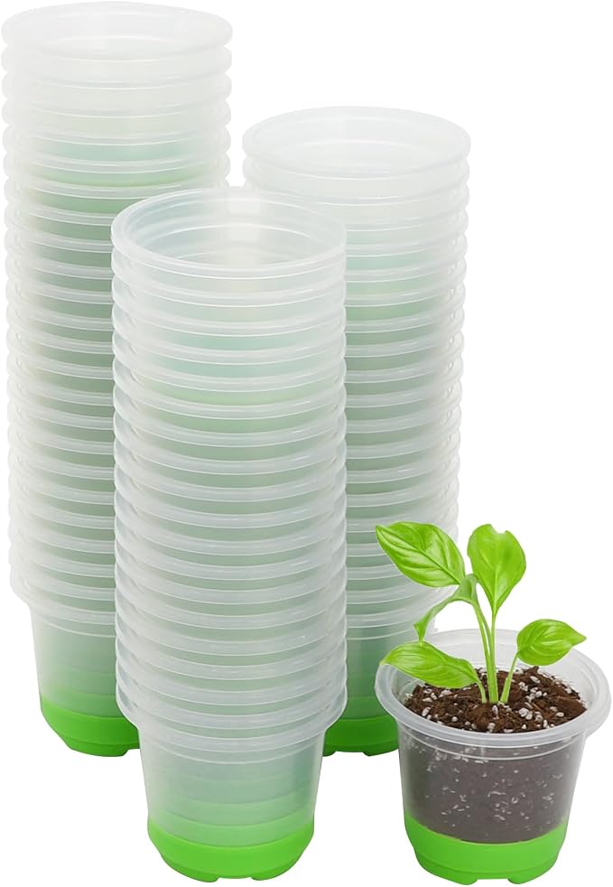 MIXC Thickened Clear Nursery Pots by MIXC
