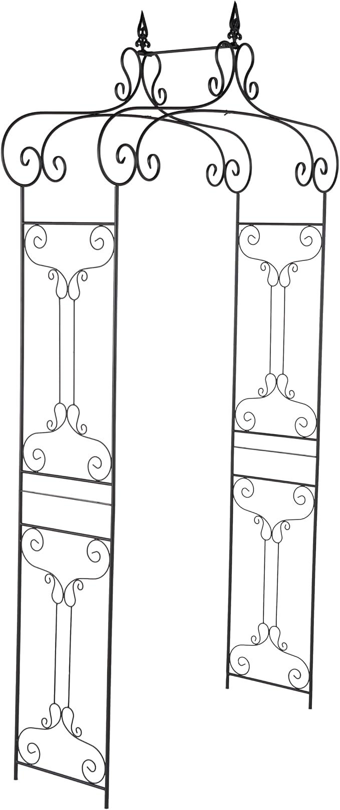 Deco 79 68701 Metal Garden Arch, 44 by 95-Inch - Image 2