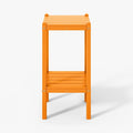 WestinTrends Malibu 36" Outdoor Adirondack HDPE 2-Tier Patio Side Table by WestinTrends
