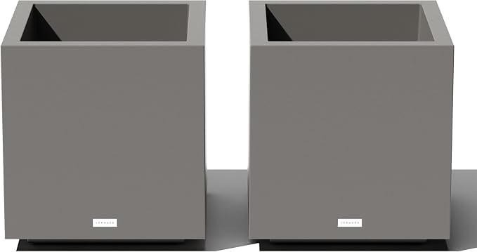 Veradek Block Series Cube Plastic Planter by VeradekOutdoor