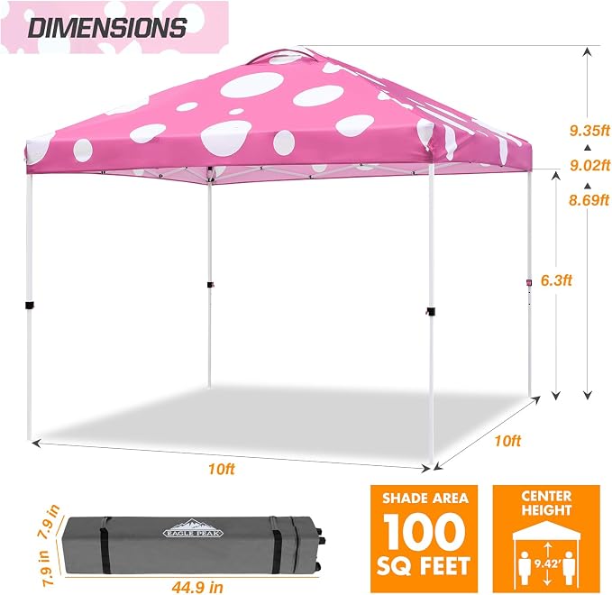 EAGLE PEAK Pop Up Canopy Tent - Image 3
