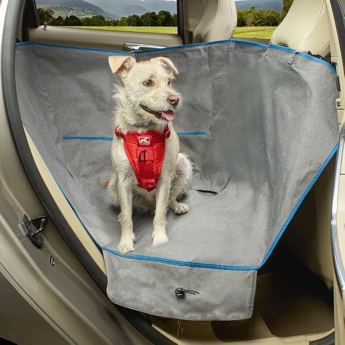 Kurgo Heather Half Hammock, Half Car Seat Cover - Image 5