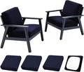4Pcs Outdoor Cushion Covers, Patio Cushion Covers, Stretch Elastic Slipcovers by dreahoteztil
