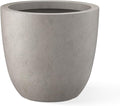 Kante 18 Inch Diameter Round Concrete Planter, Indoor Outdoor Large Plant Pot by Kante