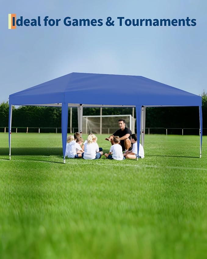 10X20 Pop Up Canopy Tent with 6 Sidewalls – Heavy Duty Commercial Instant - Image 3