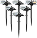 BAXIA TECHNOLOGY Solar Spot Lights Outdoor Waterproof, 3 Lighting Modes Solar by BAXIATECHNOLOGY