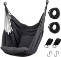 Hommtina Hammock Chair Hanging Rope Swing, Max 300 Lbs Hanging Chair by Hommtina