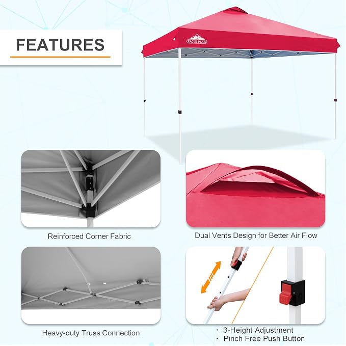EAGLE PEAK Pop Up Canopy Tent - Image 6