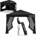 OASISHOME Pop-up Gazebo Instant Portable Canopy Tent 10'x10', by OASISHOME