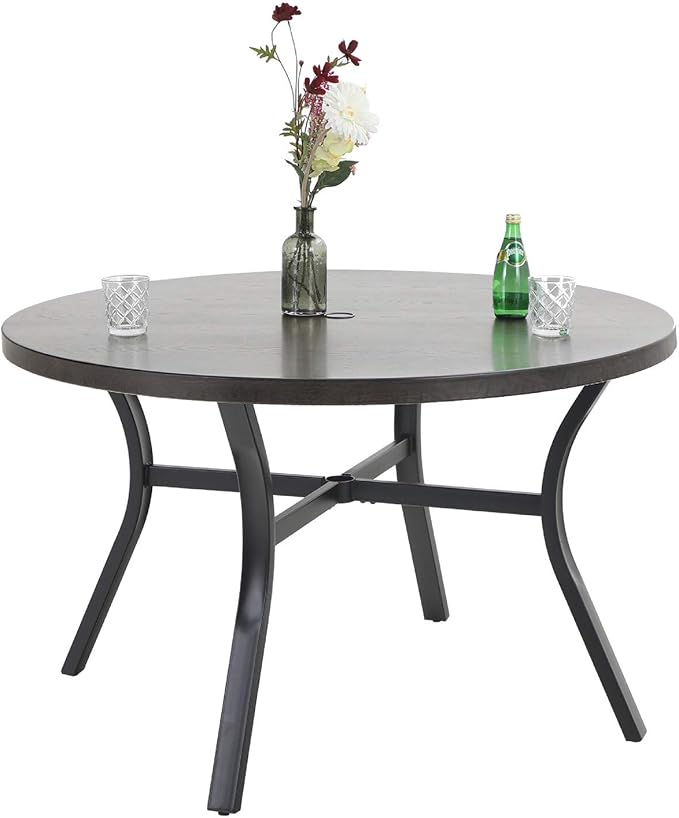 MFSTUDIO 44" Outdoor Round Dining Table by MFSTUDIO