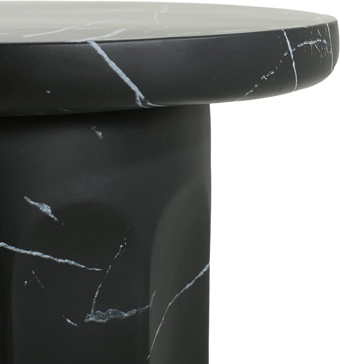 Christopher Knight Home Mervynt Outdoor Side Table, Lightweight Concrete Patio - Image 6