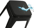 BUYUE Enhanced Anti-Slip Magnetic Bar Stool Cushion 1 Piece, Luxury PU Leather by BUYUE