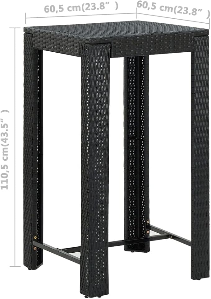 vidaXL Patio Bar Set - Image 3