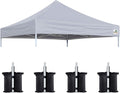 Eurmax USA New 10x10 Pop Up Canopy Replacement Canopy Tent Top Cover, Instant by Eurmax