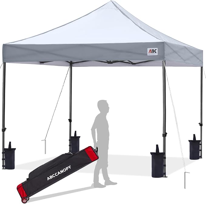 ABCCANOPY Patio Pop Up Canopy Tent 10x10 Commercial-Series by ABCCANOPY
