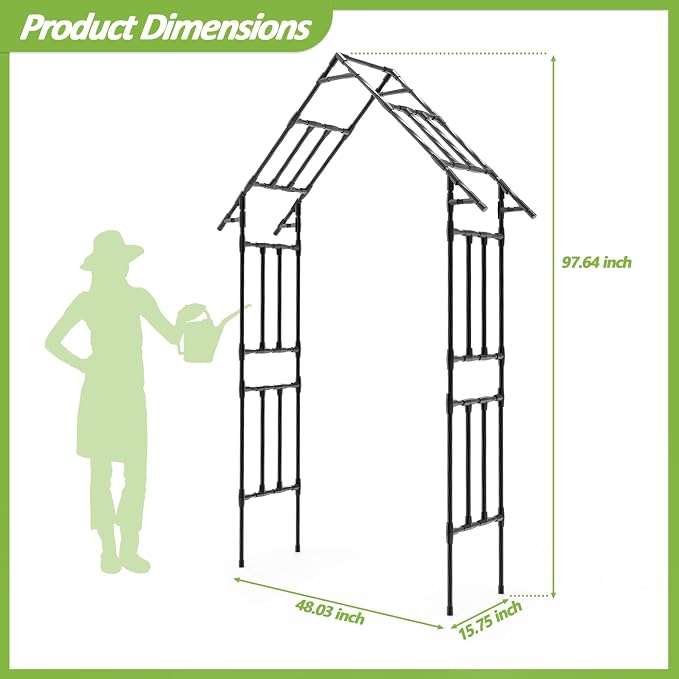 Garden Arch Trellis - Image 2