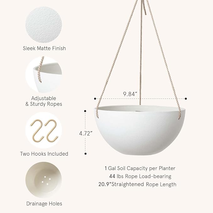 LA Jolie Muse Hanging Planter - Image 2