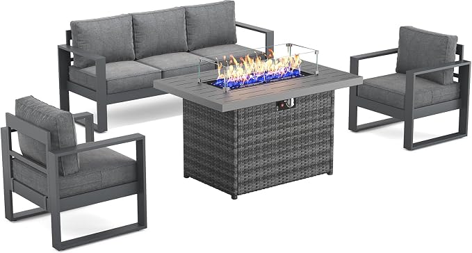 Outdoor Aluminum Furniture Set - Image 2