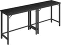 Narrow Bar Table, 63-Inch Pub Table by MAHANCRIS