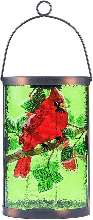 Hanging Solar Lantern Outdoor Decorative Waterproof LED Solar Cardinal Lights by MUMTOP