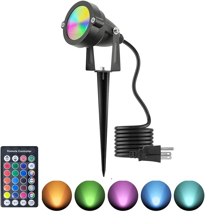 RGB Hallowmas Outdoor SpotLights by TENSUL