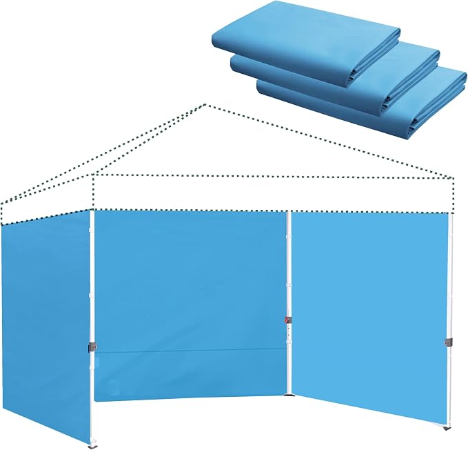 Canopy Sidewalls for 12x12 Pop Up Canopy 99% UV Protection, Waterproof by Unknown