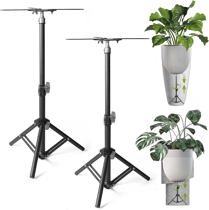 AZEAM Adjustable Plant Risers for Inside Pots, Height Planter Lifter Stand for by AZEAM
