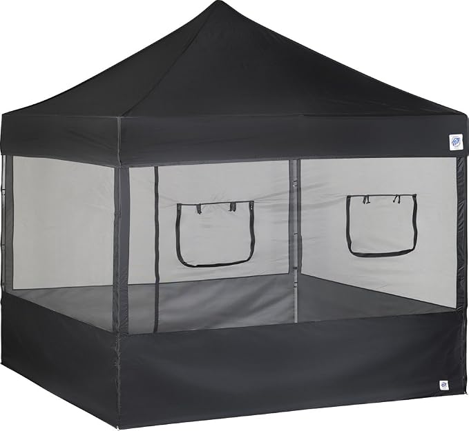 E-Z UP Food Booth Sidewall Kit, Fits 10' x 10' Straight Leg Canopy, Includes 2 - Image 8