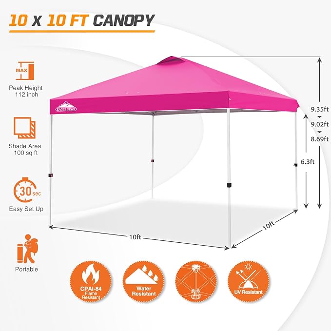 EAGLE PEAK Pop Up Canopy Tent - Image 3