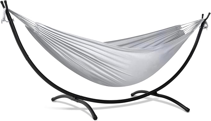SUNCREAT Stand Alone Hammocks for Outside, 2 Person Self Standing Hammock by SUNCREAT
