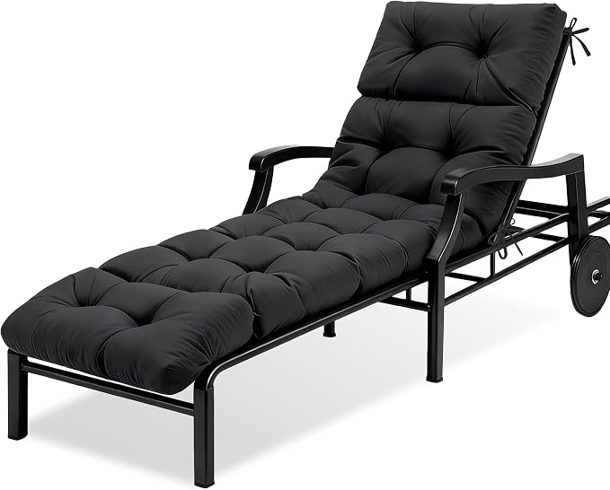 MTMR Chaise Lounge Cushion Outdoor, Non-Slip Chair Cushion by Unknown