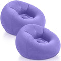 Realspring Inflatable Bean Bag Chairs Outdoor Blow up Camping Chairs Inflatable by Realspring
