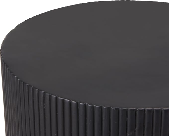 Christopher Knight Home Parson Patio Lightweight Concrete Round Coffee Table - Image 7
