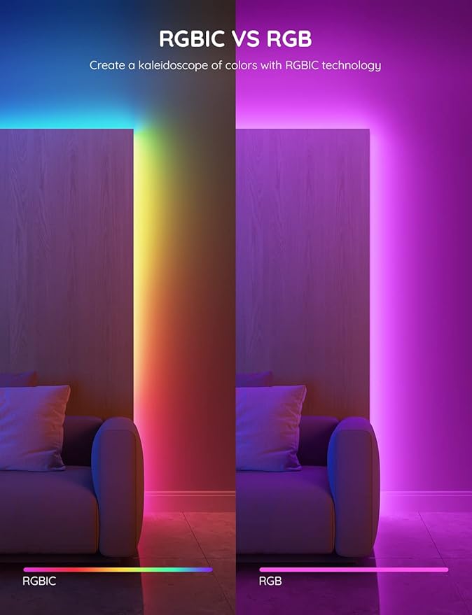 Govee RGBIC LED Strip Lights, Smart LED Lights - Image 2