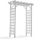 Dura-Trel Providence Arbor, Vinyl Garden Archway by Dura-trel