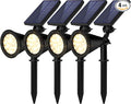 Solar Spot Lights Outdoor Waterproof, 18 LED Solar Powered Landscape Lighting by Unknown