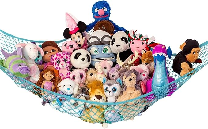 Lilly's Love Large Stuffed Animal Hammock | Corner Hanging Organizer, Stuffed by LillysLove
