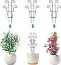 Garden Plant Trellis for Indoor Plants, Stackable Metal Trellis Supports for by Kichwit